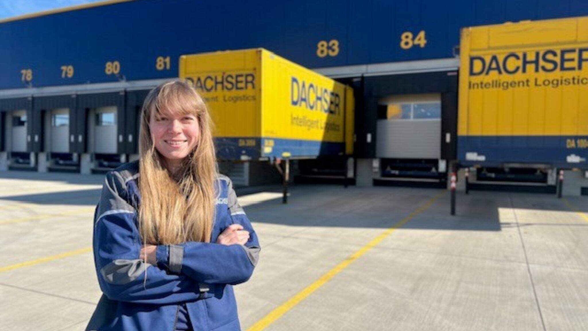 Carmen Tatzber, Quality Trainer w centrum logistycznym DACHSER Wiedeń.