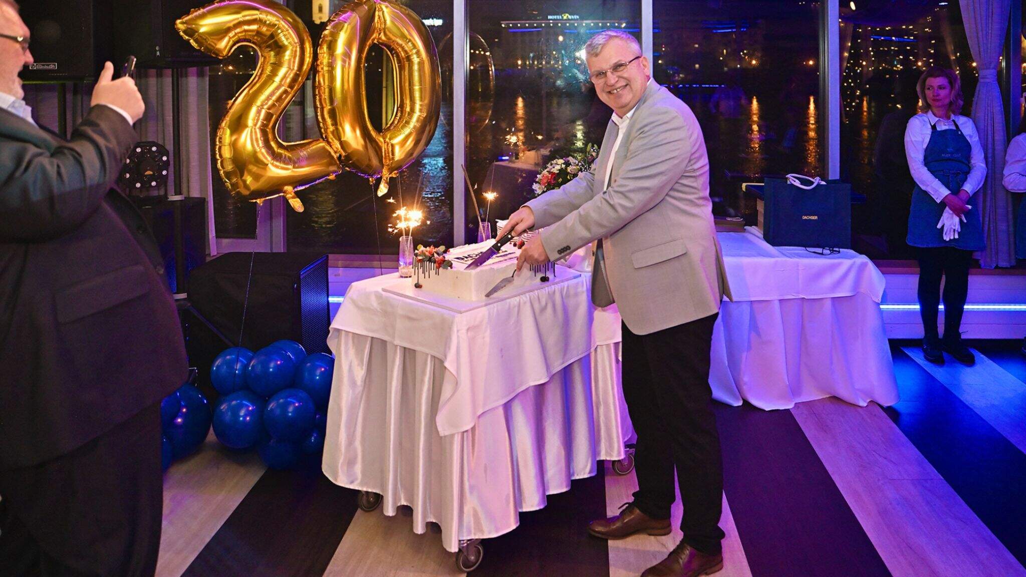 W jubileuszowej atmosferze – Roman Stoličn&yacute;, dyrektor zarządzający Road Logistics South East Europe.