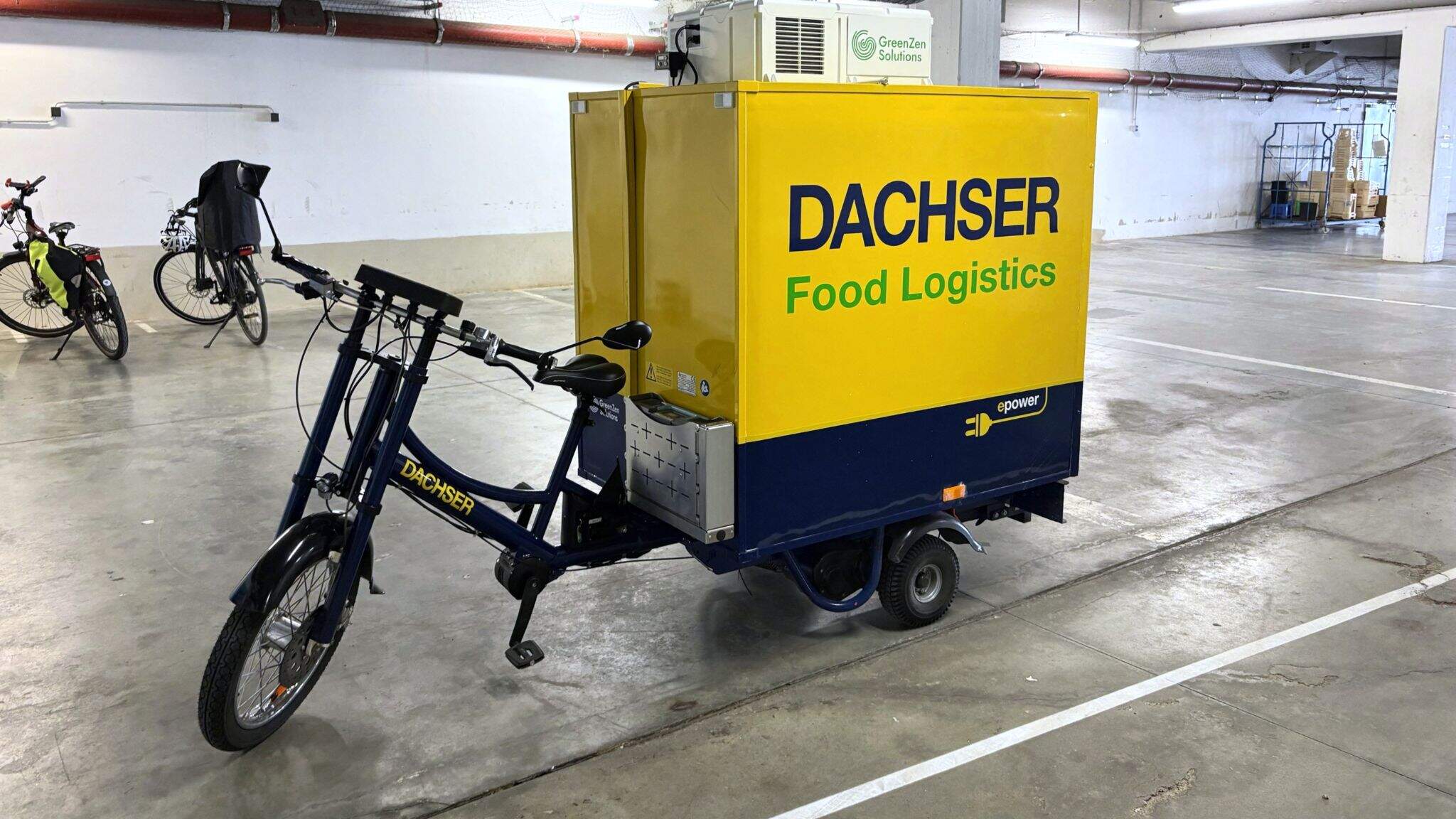 DACHSER realizuje miejskie dostawy żywności rowerem cargo. DACHSER realizuje miejskie dostawy żywności rowerem cargo.