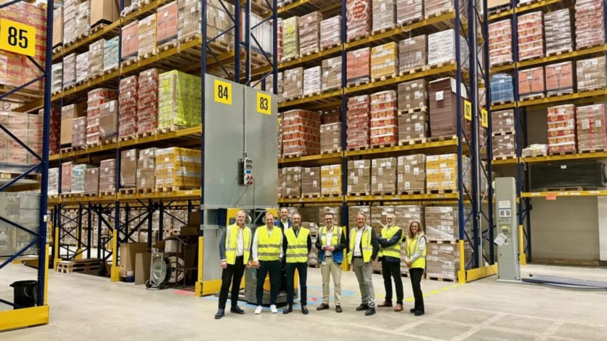 Wgląd do magazynu: przedstawiciele CFP Brands odwiedzają centrum logistyczne w Langenau